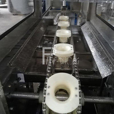 Ανοξείδωτο 304 120 BPH μηχανή πλήρωσης 5 γαλονιού